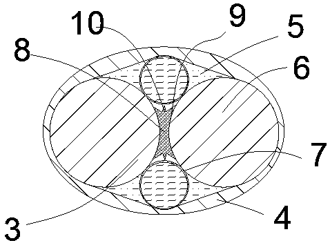 Flame retardant high iron seat cover and production process thereof