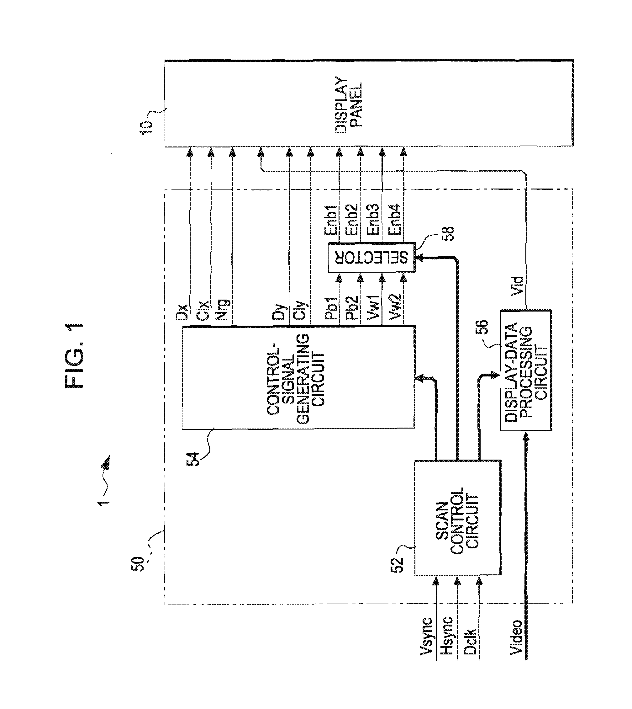 Electrooptic device, scanning-line driving circuit, method for driving the same, and electronic device