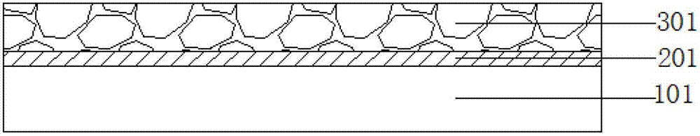 One-shot firing glass-ceramic composite board and its manufacturing method