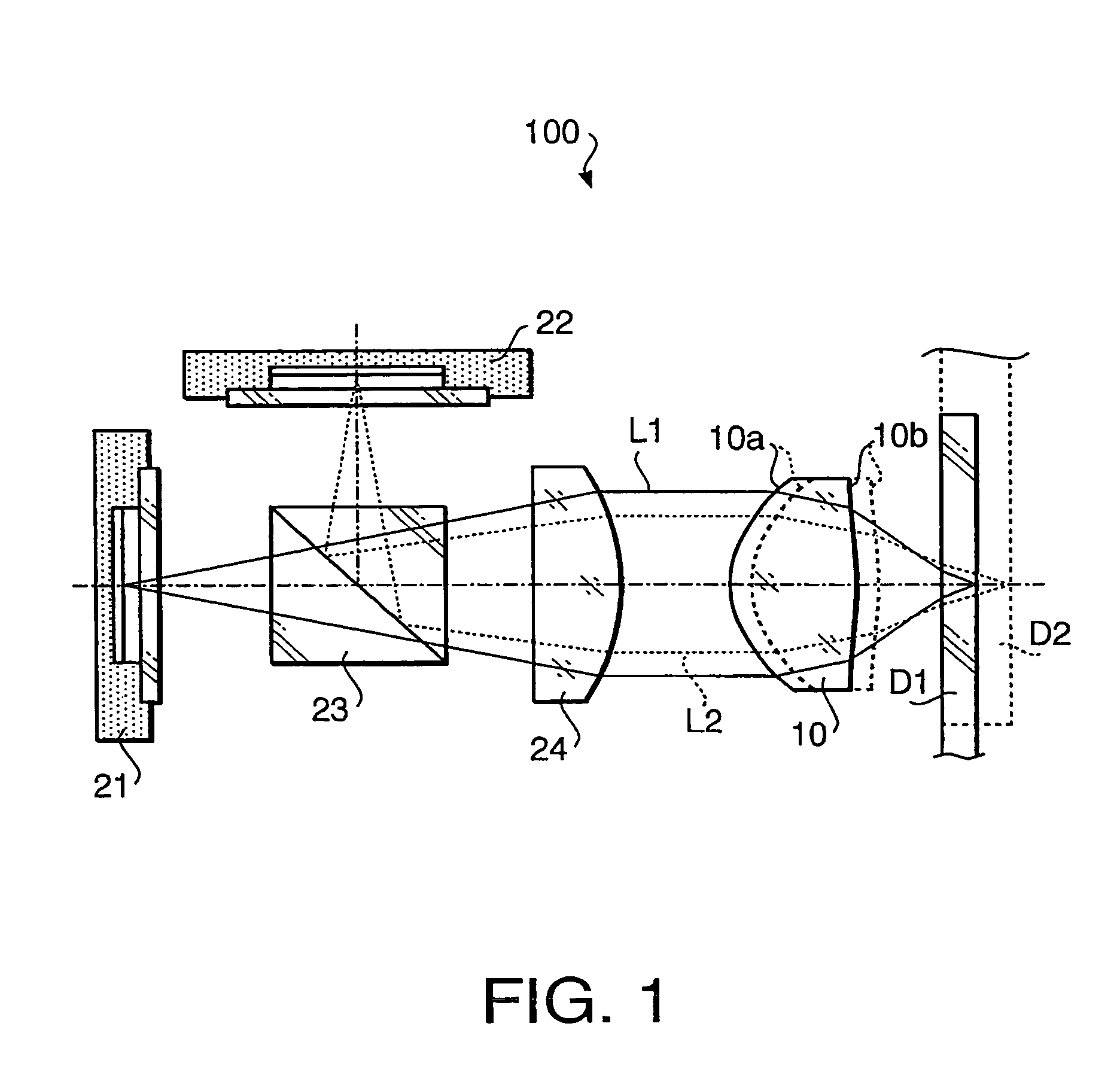 Objective lens for optical disc