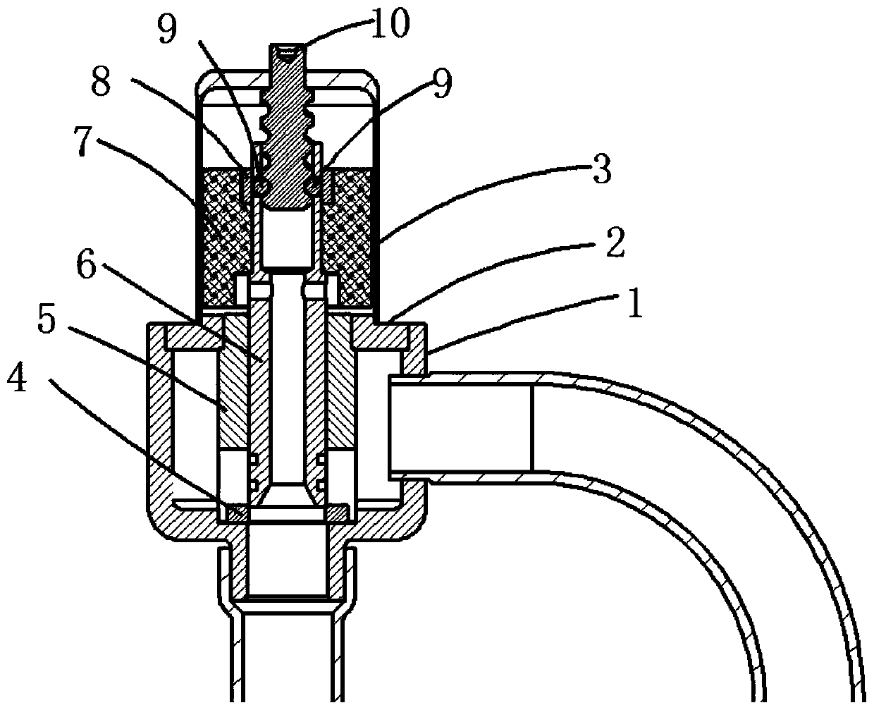 Execution assembly of electronic expansion valve