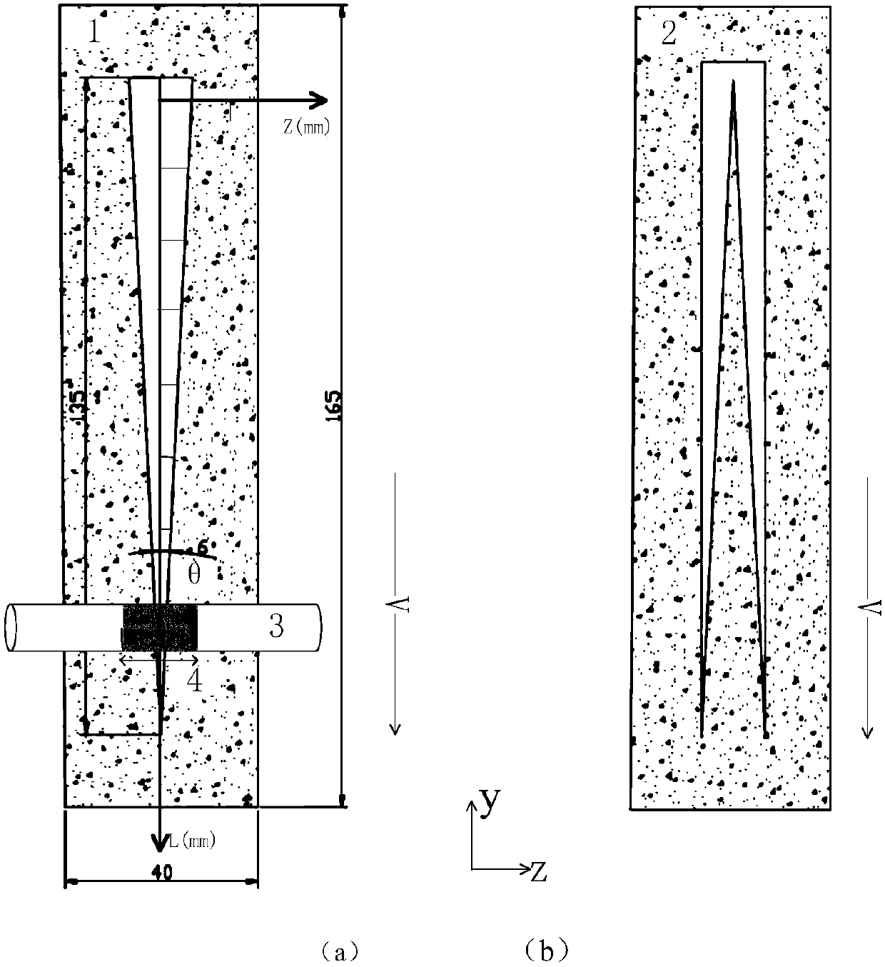 Apodized grating double-exposure making system and method based on dynamic optical shield plate
