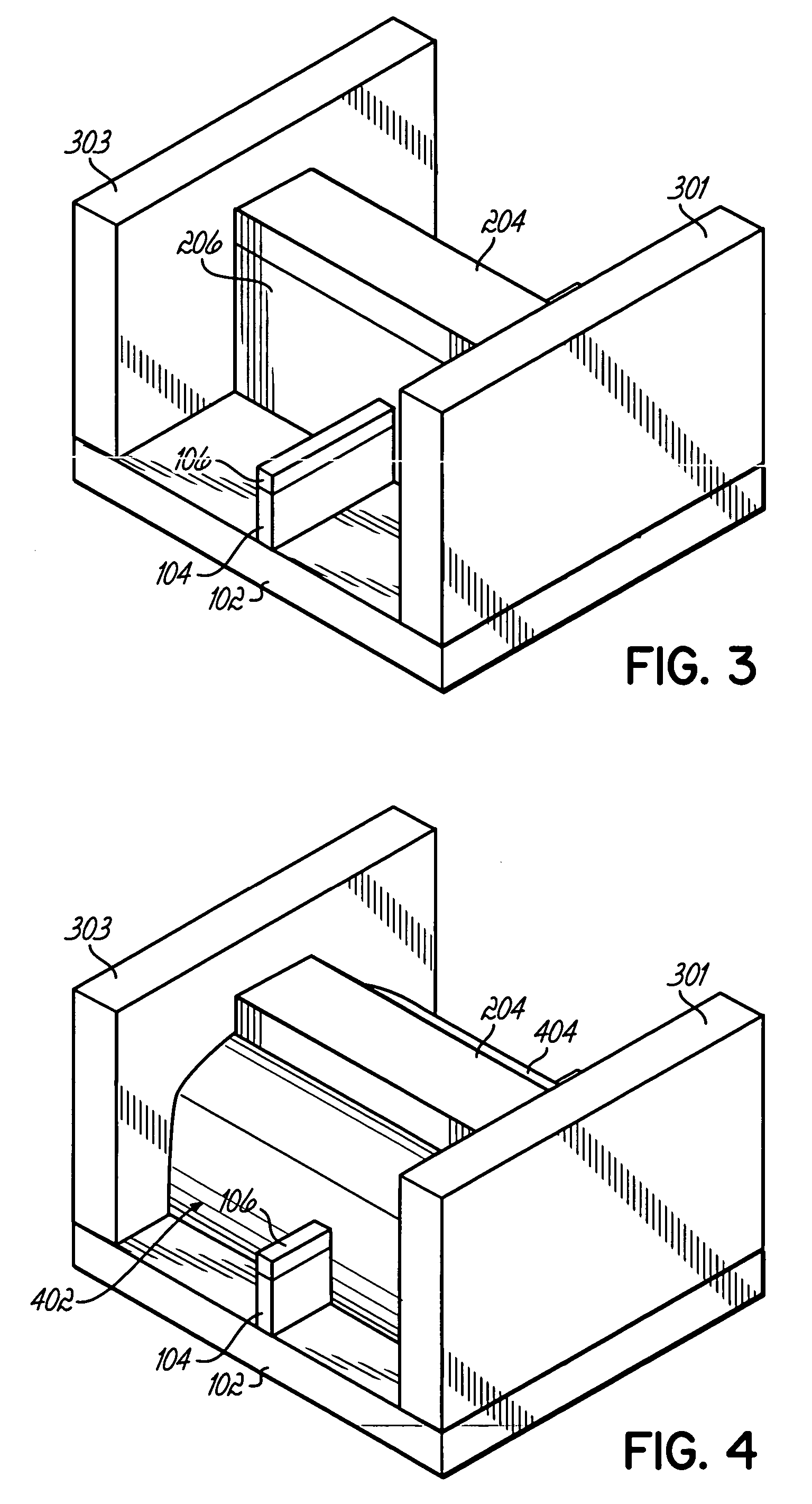Method of forming FinFET gates without long etches