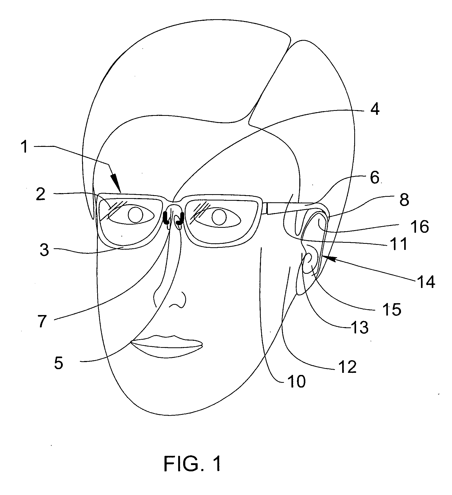 Eyeglasses with temple arm supports