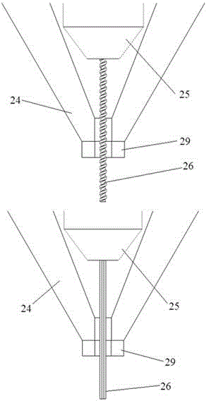 Multi-channel symmetrical flushing device and method for micro-hole EDM-electrolysis combined machining