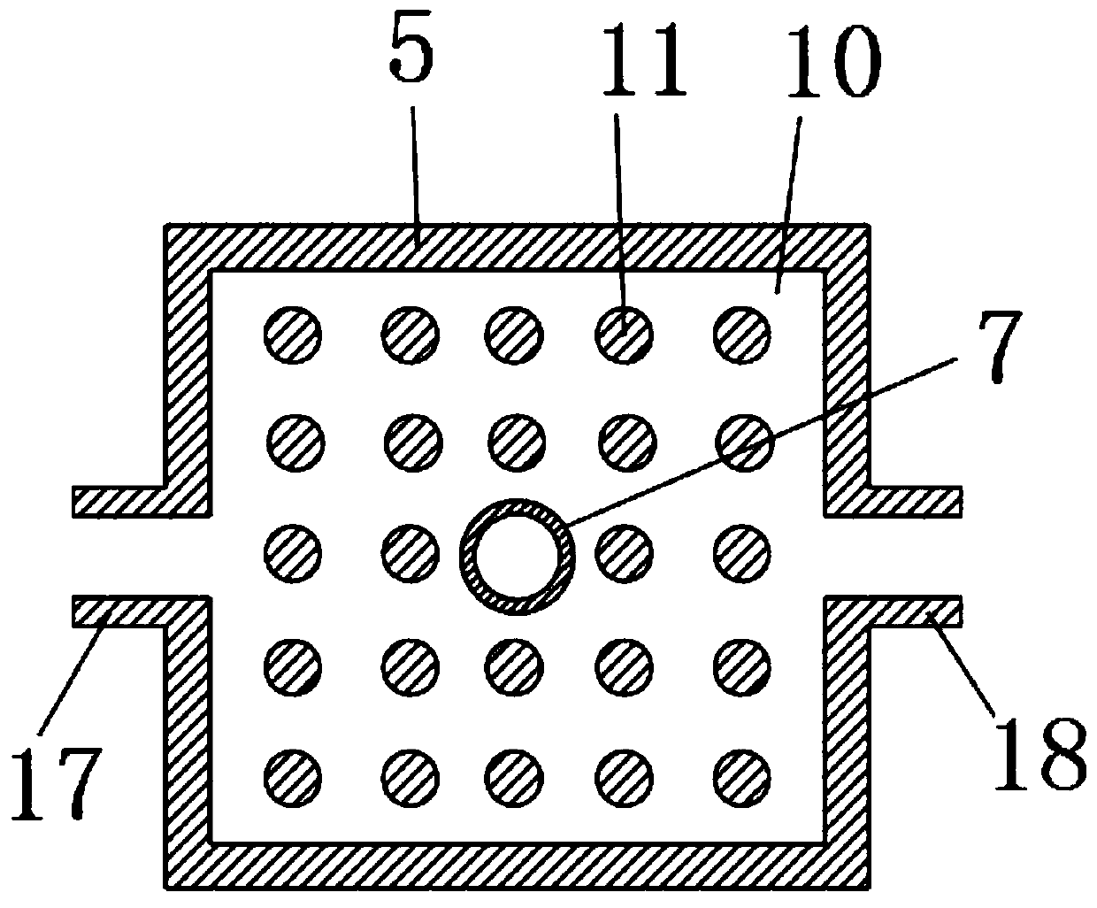 Rapid cooling forming mold