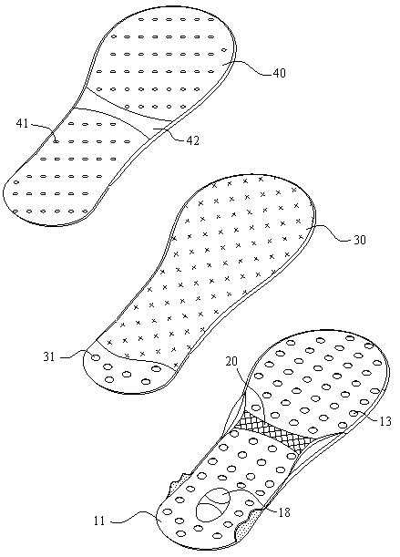 A kind of preparation method of the nano-ceramic insole that can produce negative ion