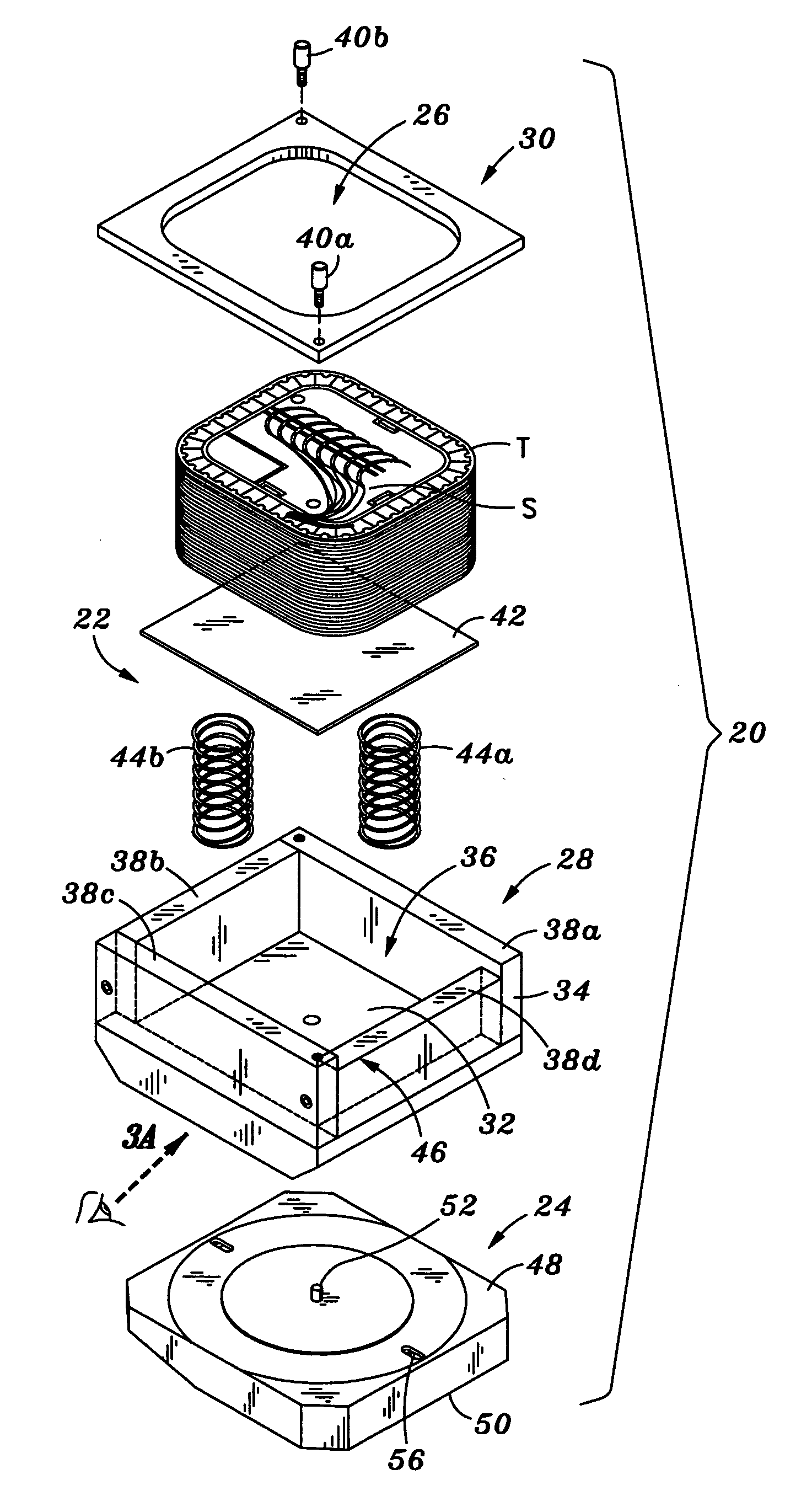 Method of retaining suture packages for the dispensing of sutures there from