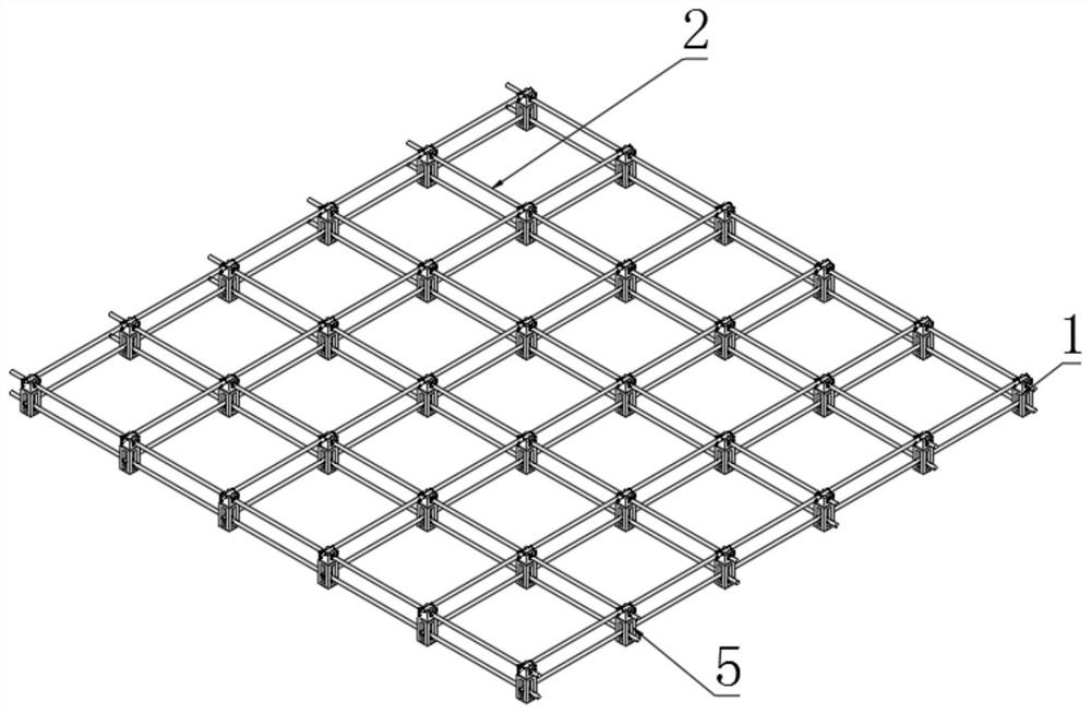 Concrete structure protection layer thickness control device