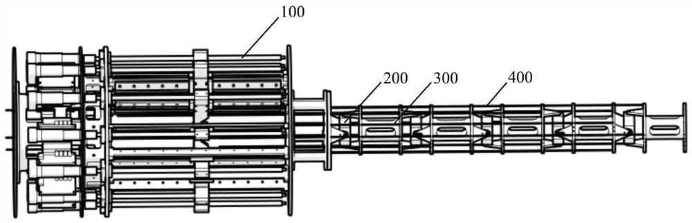 The end force perception method and device of the rope drive flexible robotic arm