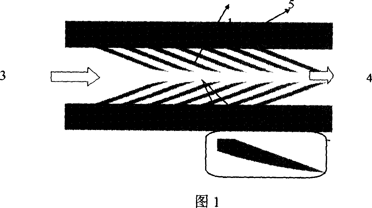 Microvalve integrated in flow passage