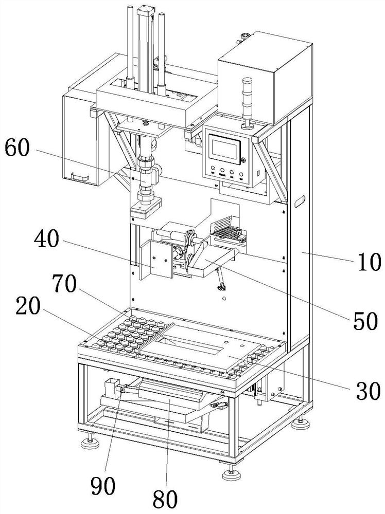 Closestool water testing machine