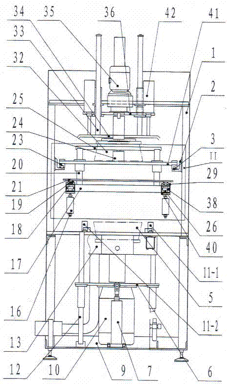 Full-automatic wheel hub deburring machine