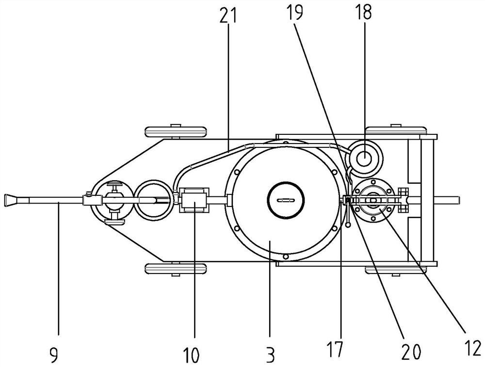 Pesticide spraying and insect killing device for garden nursery stocks