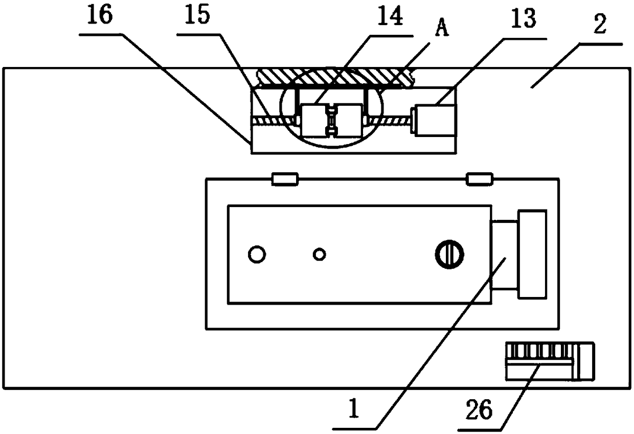 Doll beard sewing device