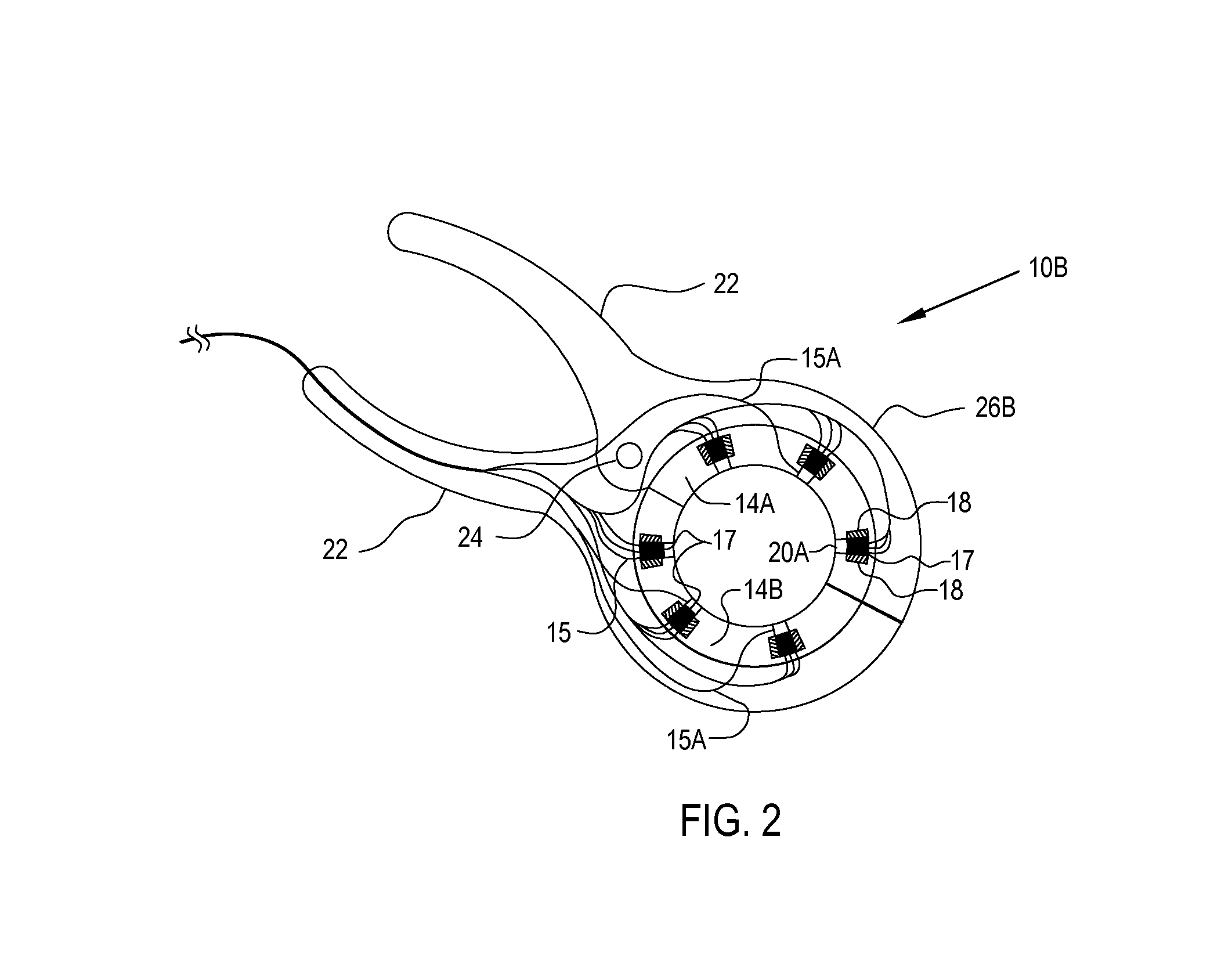 Non-contact current and voltage sensing clamp