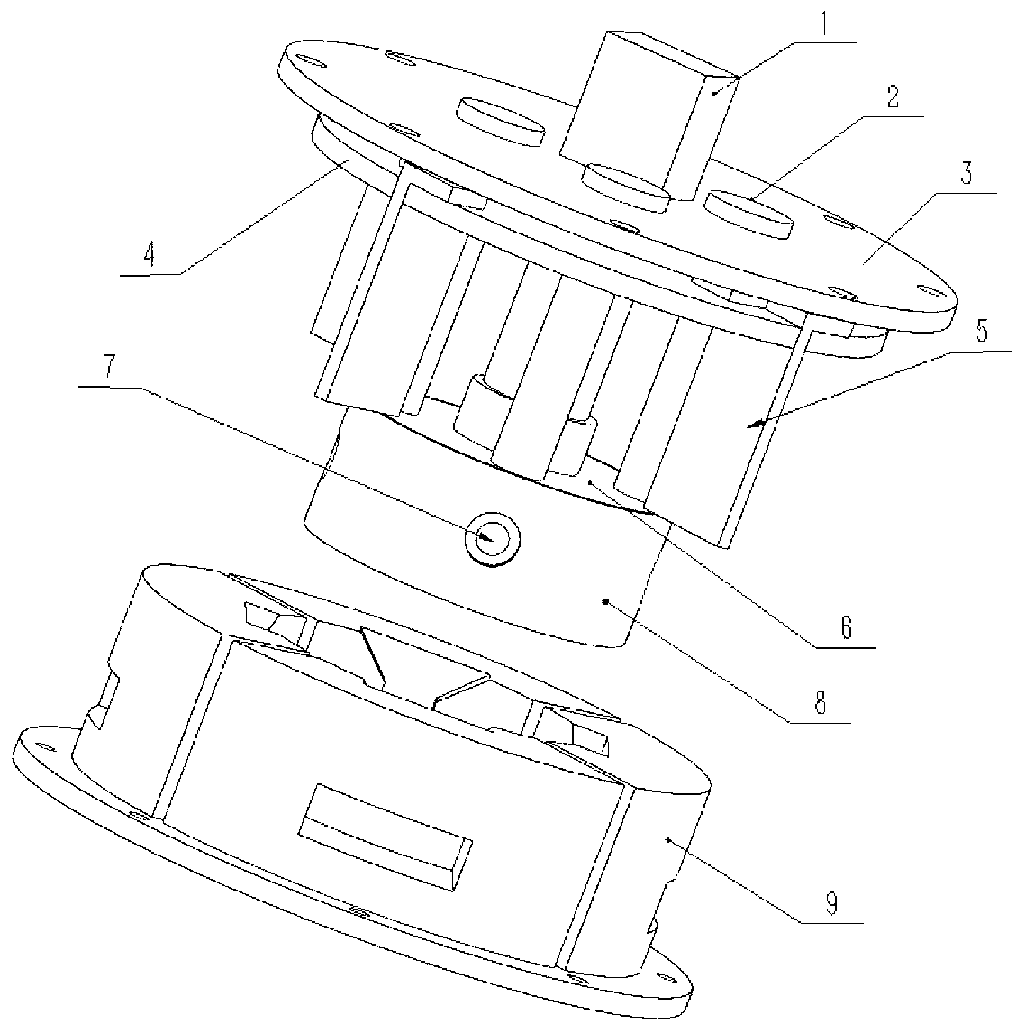 Quick connecting device with changeable rigidity