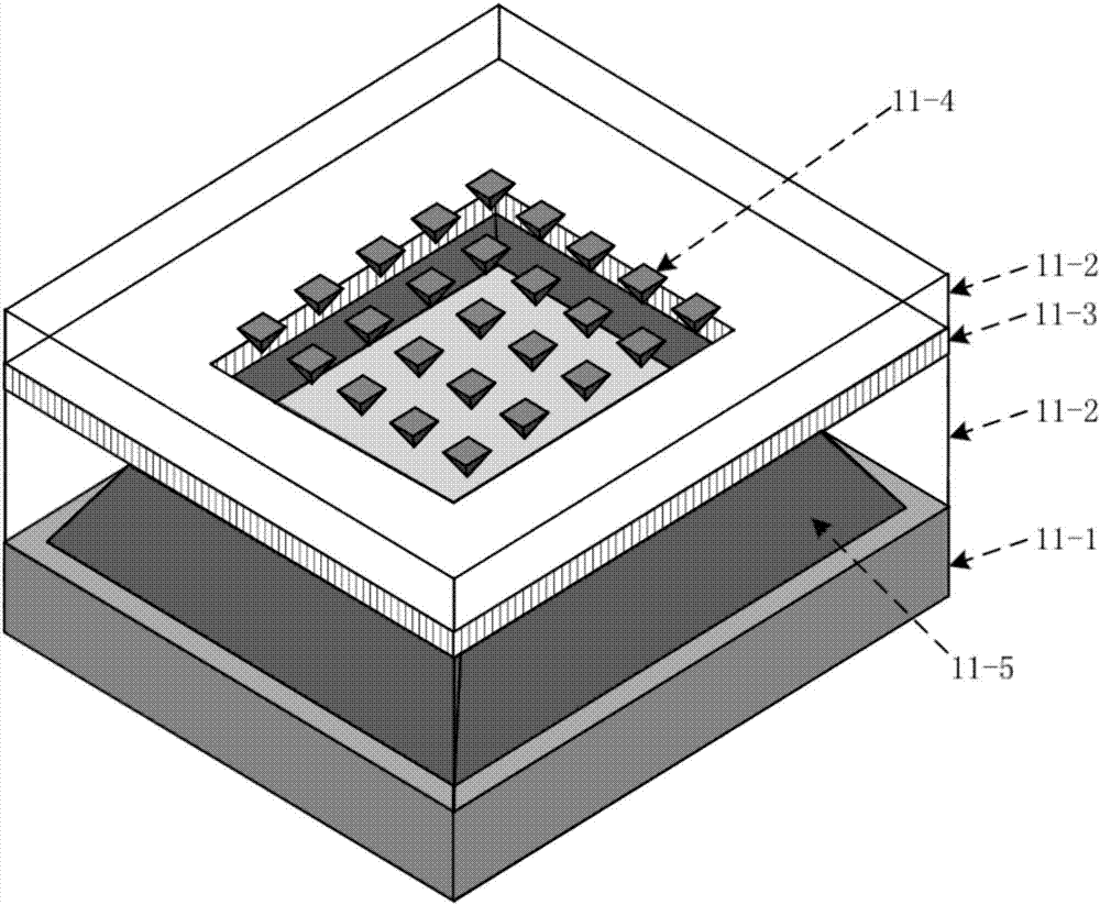 Atom magnetic microscopy method based on cavity resonance and magnetic aggregation structure