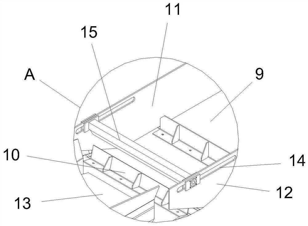 Earth-rock conveying device stable in transporting