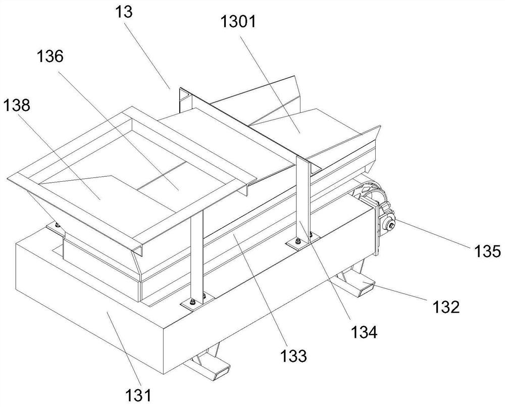 Earth-rock conveying device stable in transporting