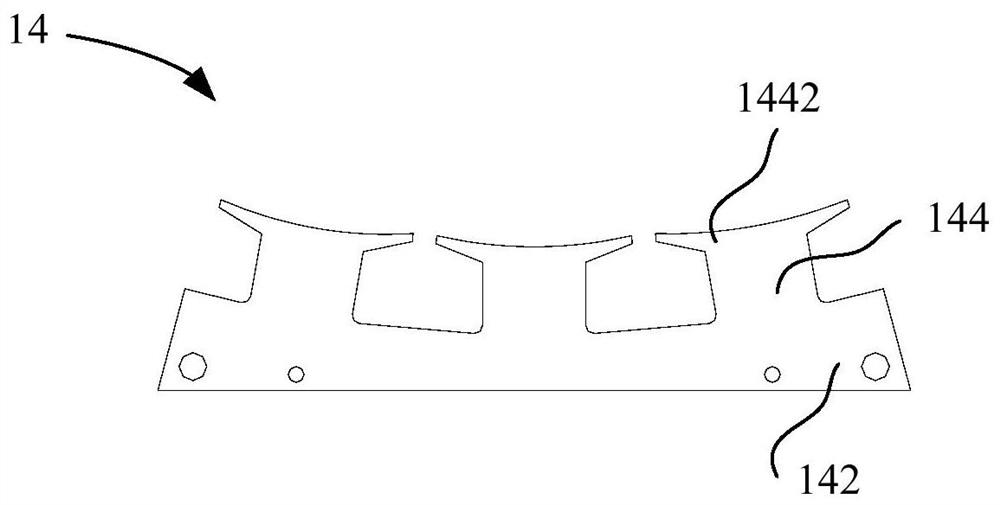 Motor, air supply device and household appliance