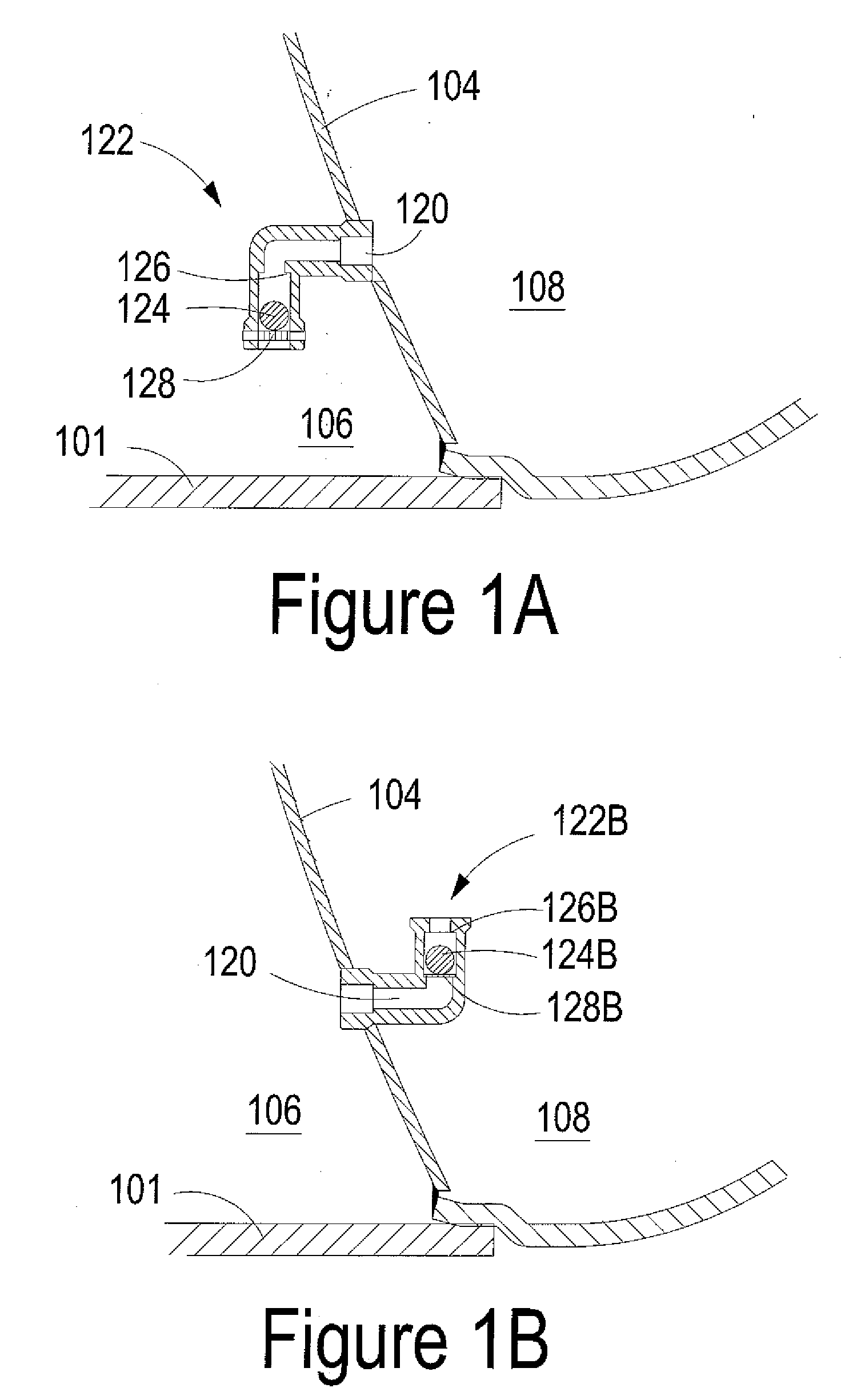 Storage tank for a cryogenic fluid with a partitioned cryogen space