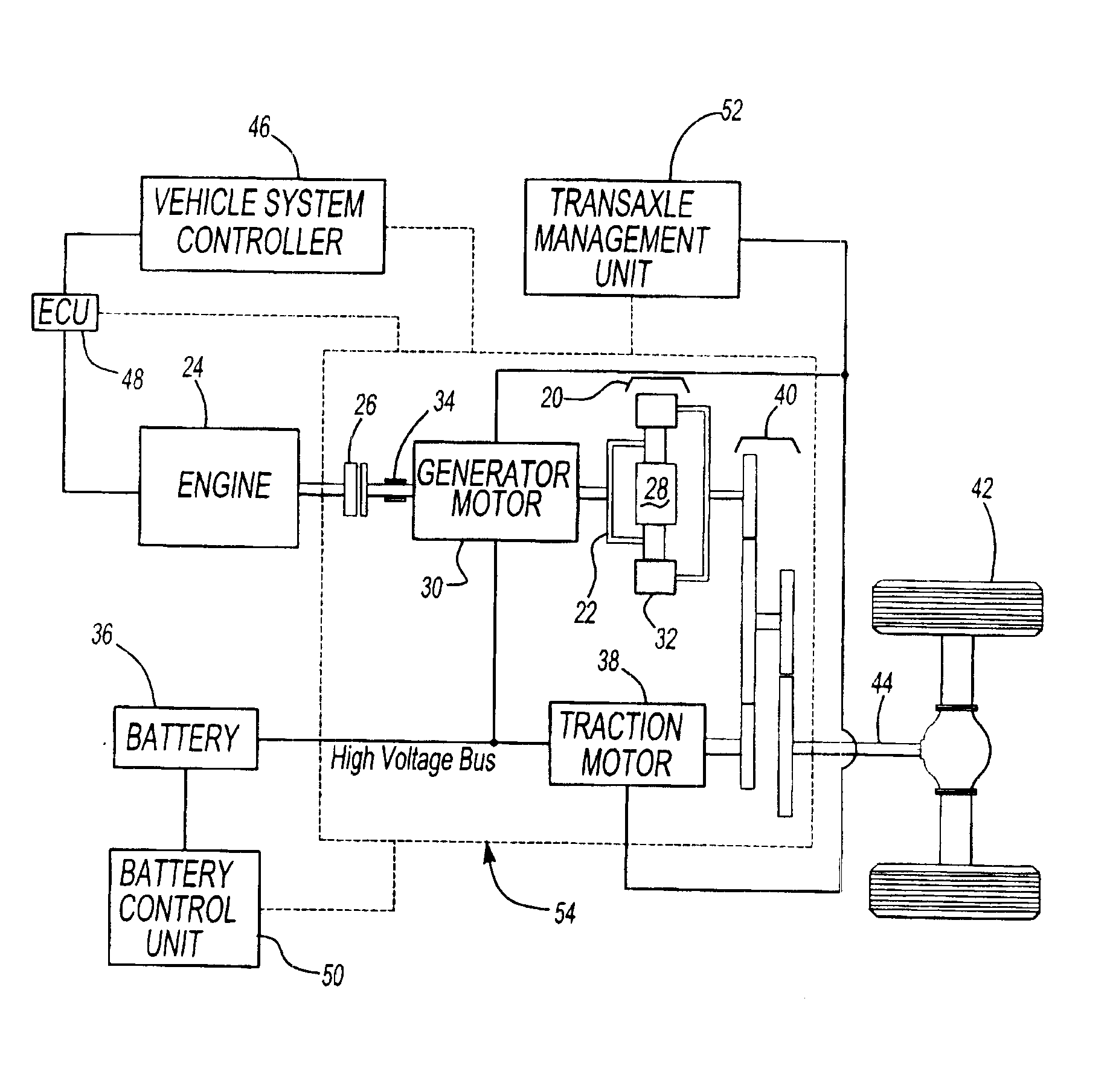 Oil pressure diagnostic strategy for a hybrid electric vehicle