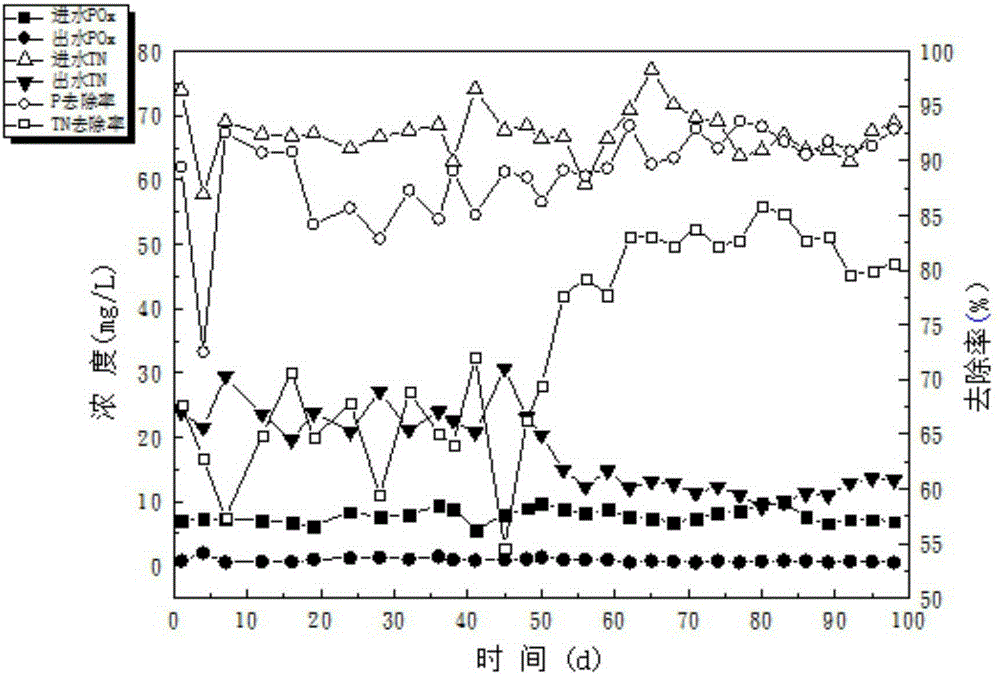 Urban sewage treatment device and method for quick realization of partial nitrification based on free nitrous acid inhibition