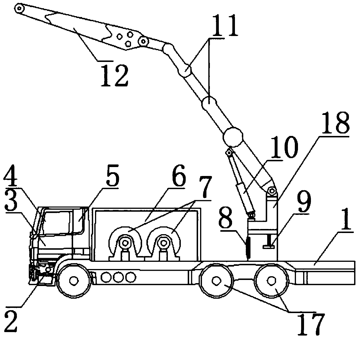 Novel fire-extinguishing water tanker