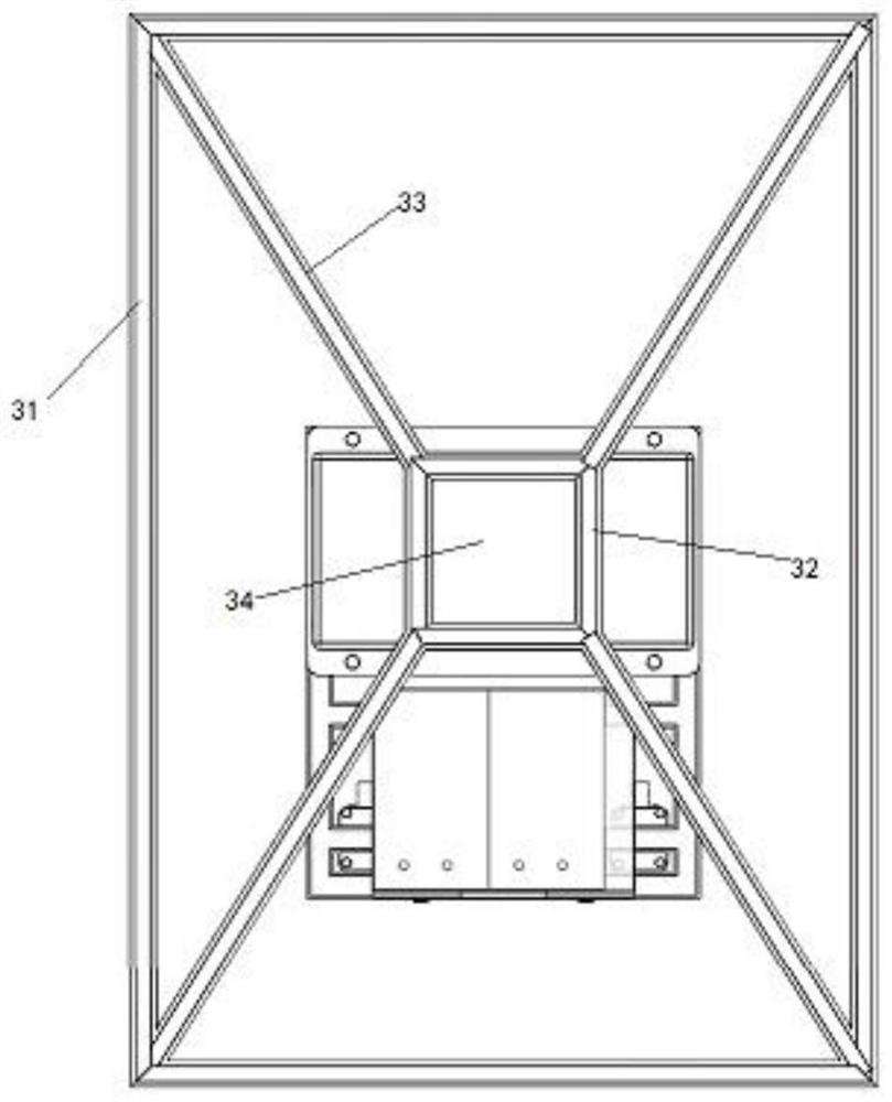 Narrow space lifting platform