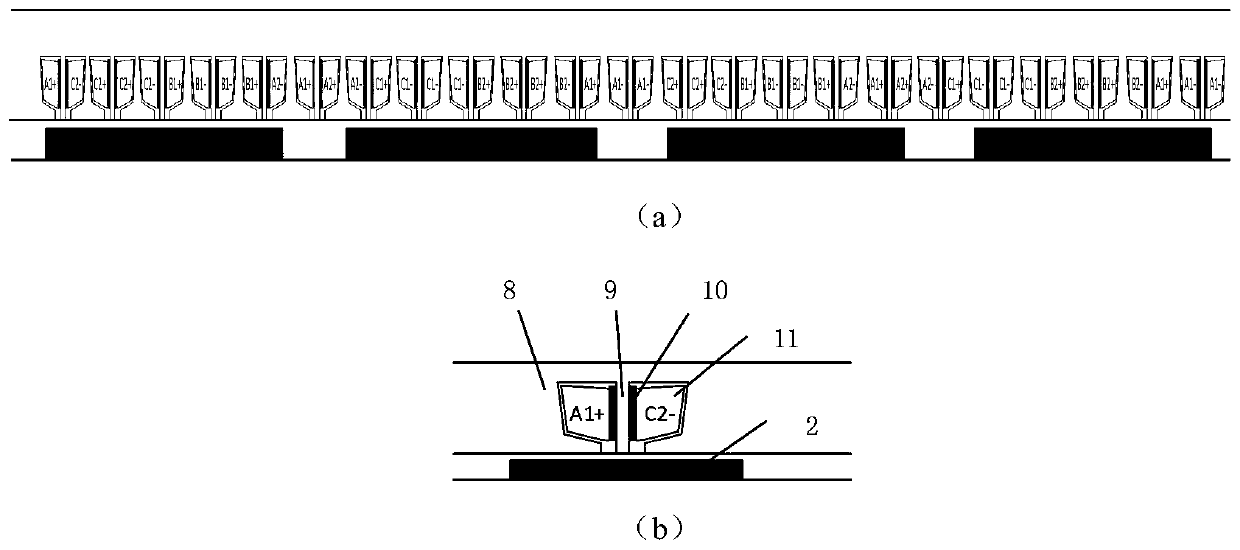 Magnetic-gear composite multi-port wave generator