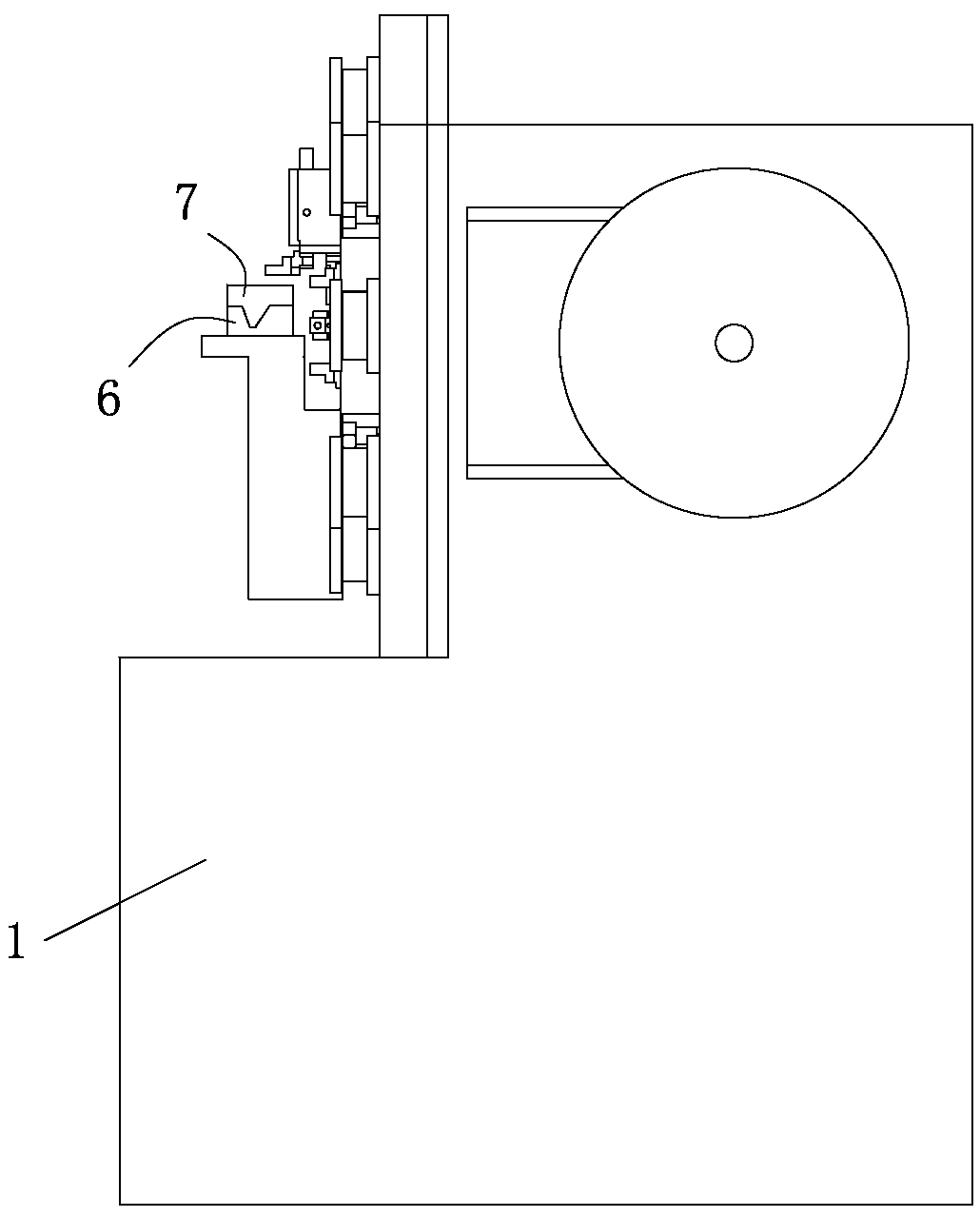 Production equipment and production process for chamfering pin