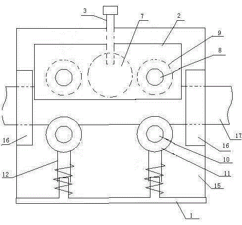 Anti-icing device for power transmission lines