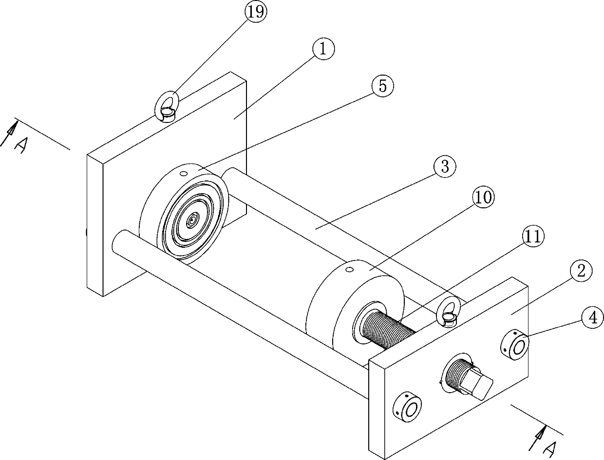 Special tool for testing ultra-low temperature valve and detection method of special tool