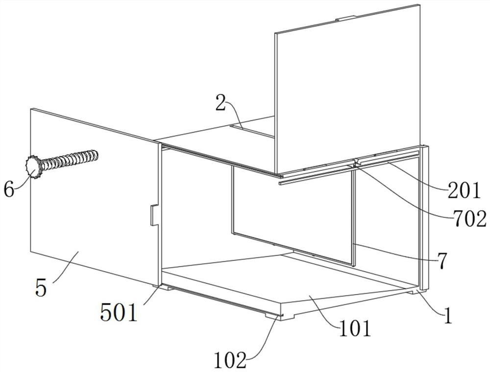 A video automatic storage viewing device based on the imaging department