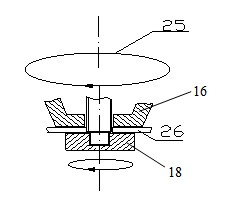 Same-direction different-speed double-shoulder stir friction welding device and application method