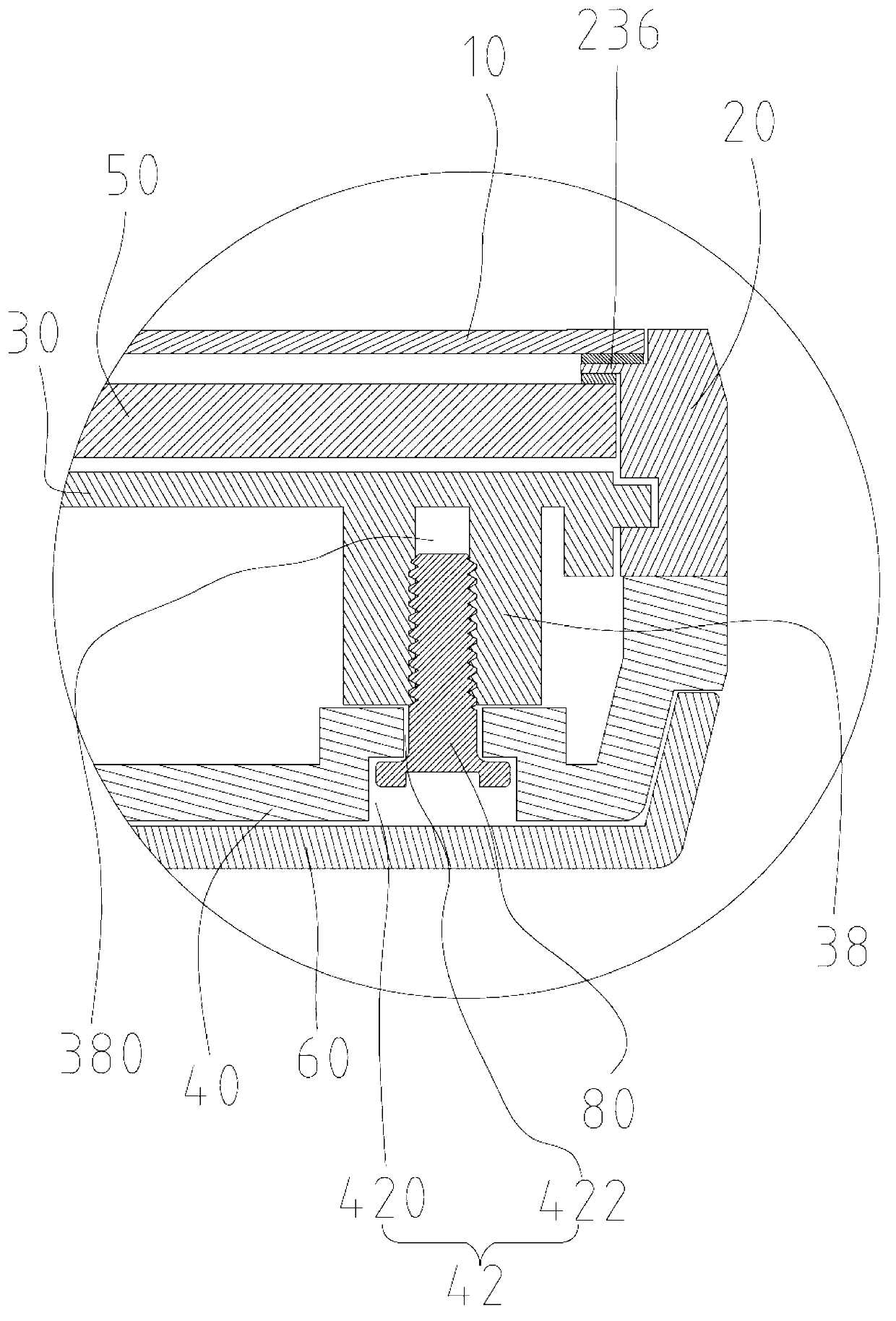 Touch control display terminal