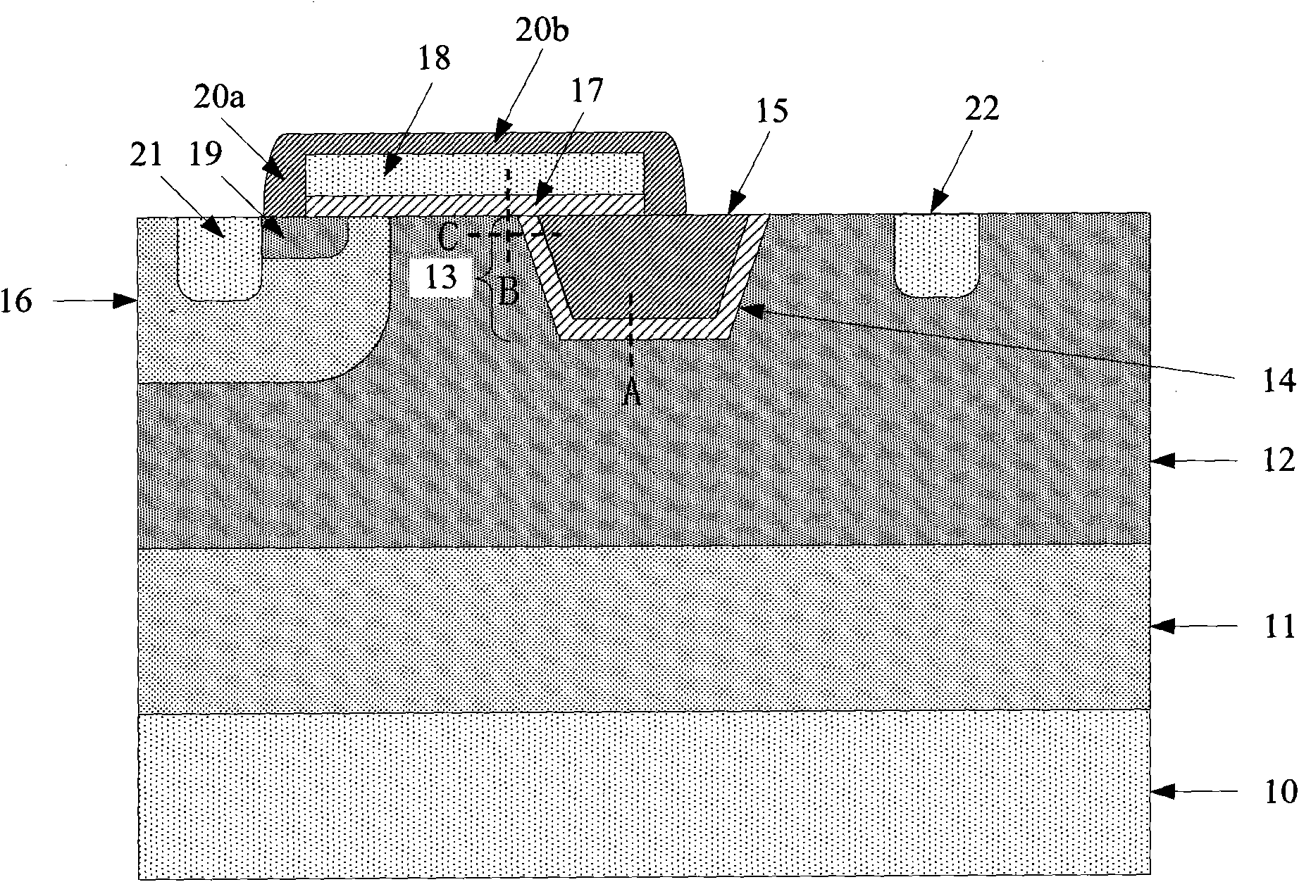 LDMOS (laterally diffused metal oxide semiconductor) and manufacturing method thereof