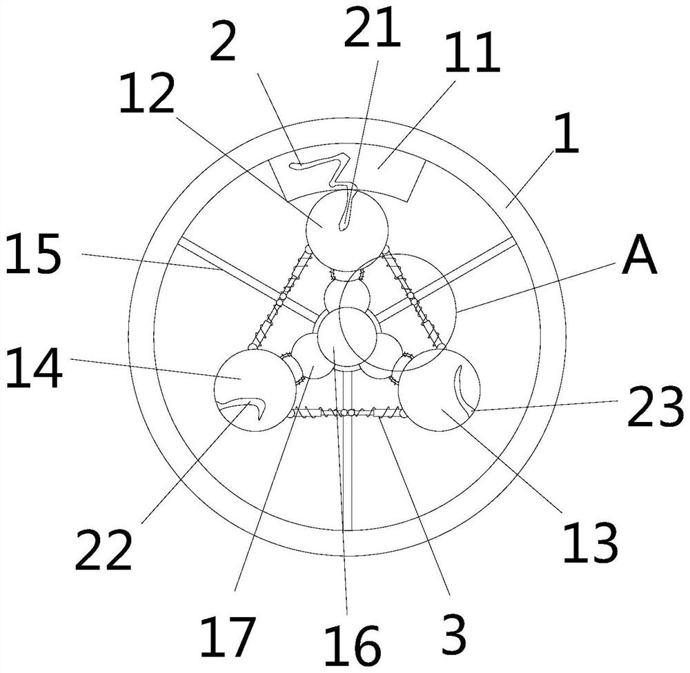 Multi-group similar Chinese character component writing practicing device