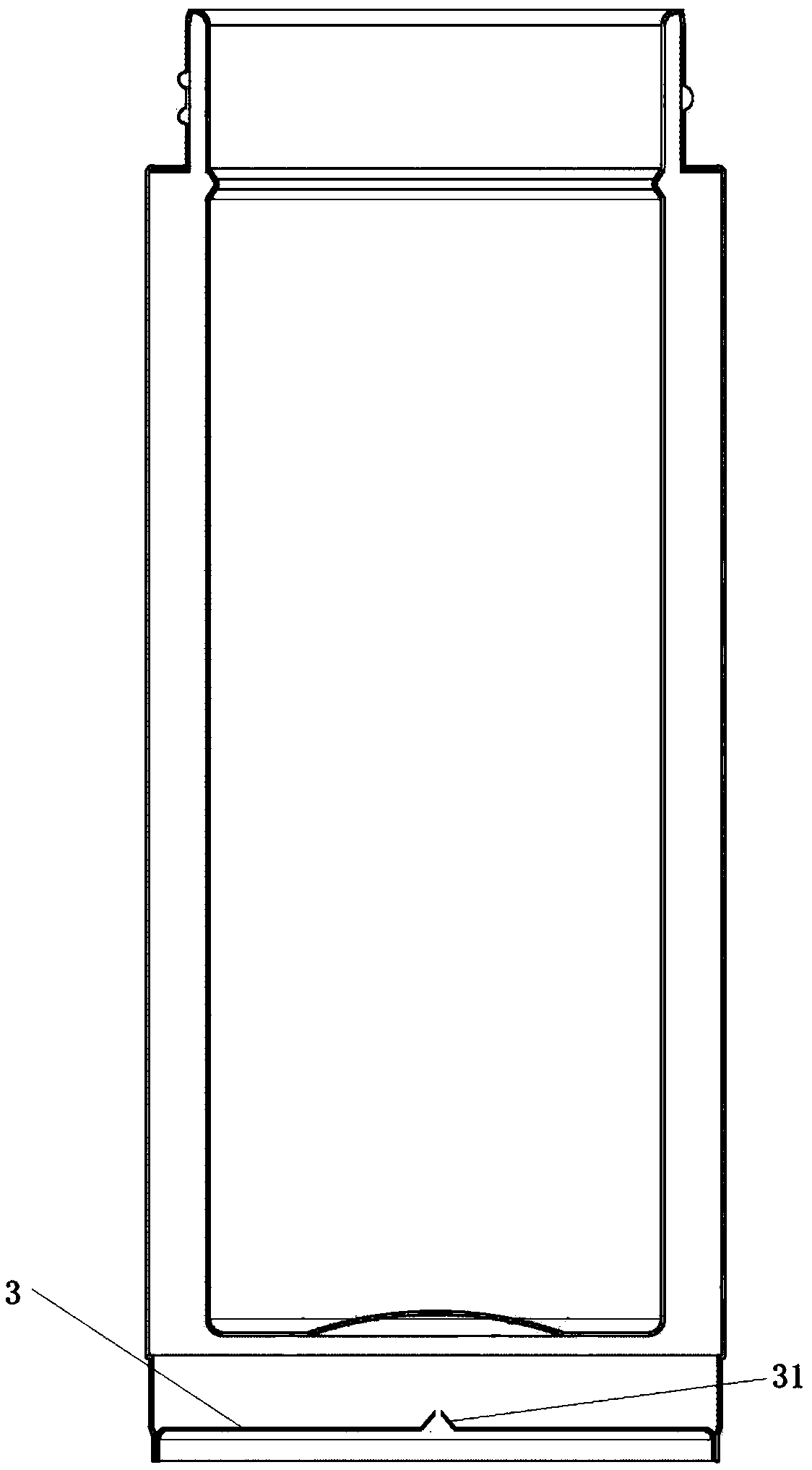 A titanium vacuum metal thermos cup and a manufacturing method thereof