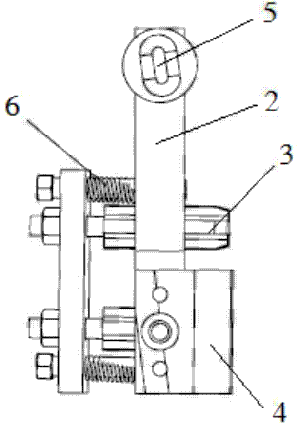 Detection tool for mounting hole of B pillar of vehicle