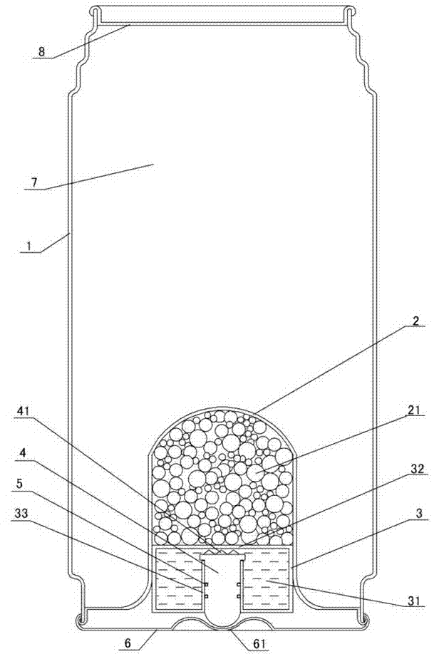 Method for automatically heating pop-top can