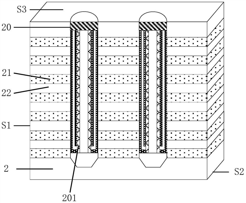 A kind of ped sample and preparation method thereof