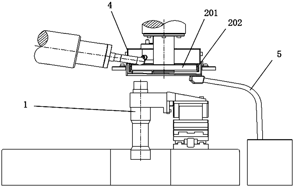 Protection device for lubricant parameter measurement system