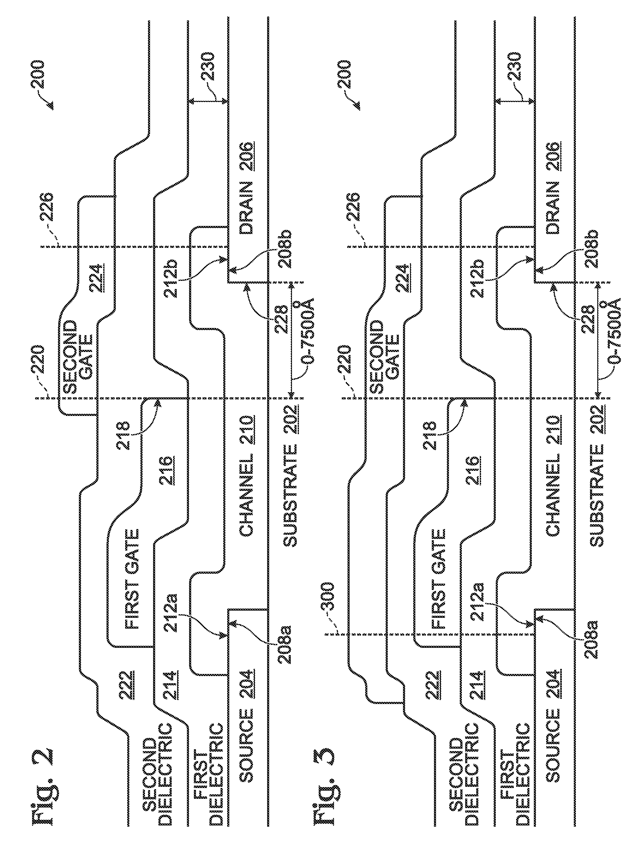 Top Gate Thin Film Transistor with Independent Field Control for Off-Current Suppression