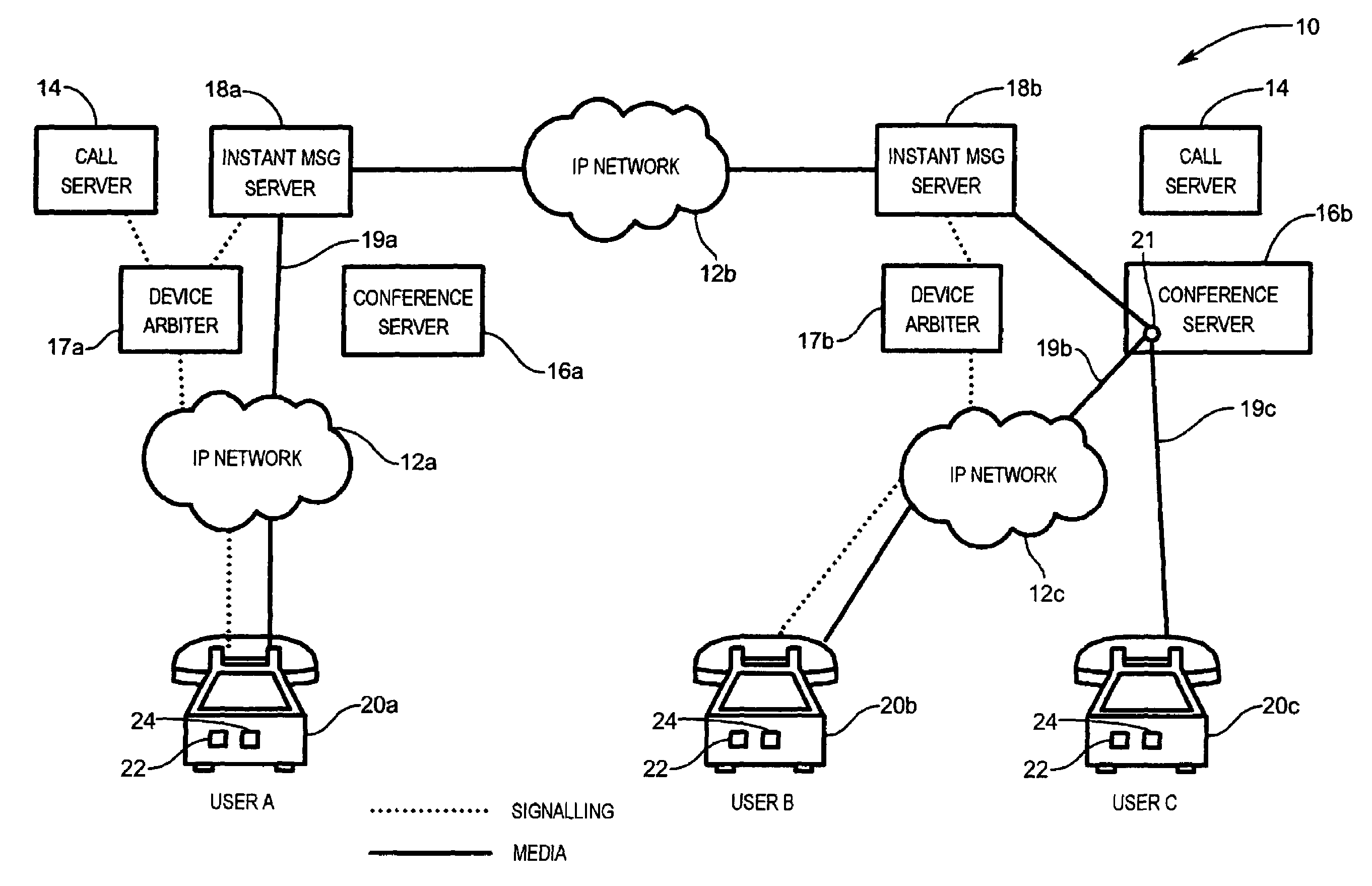 Method and apparatus for instant voice messaging