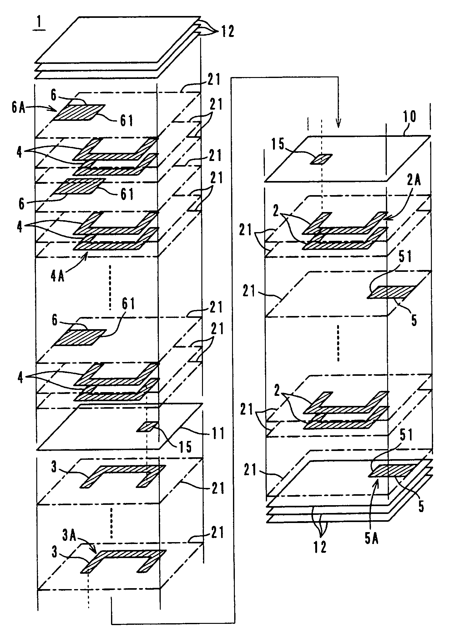 Laminated Ceramic Electronic Component and Method for Producing the Same