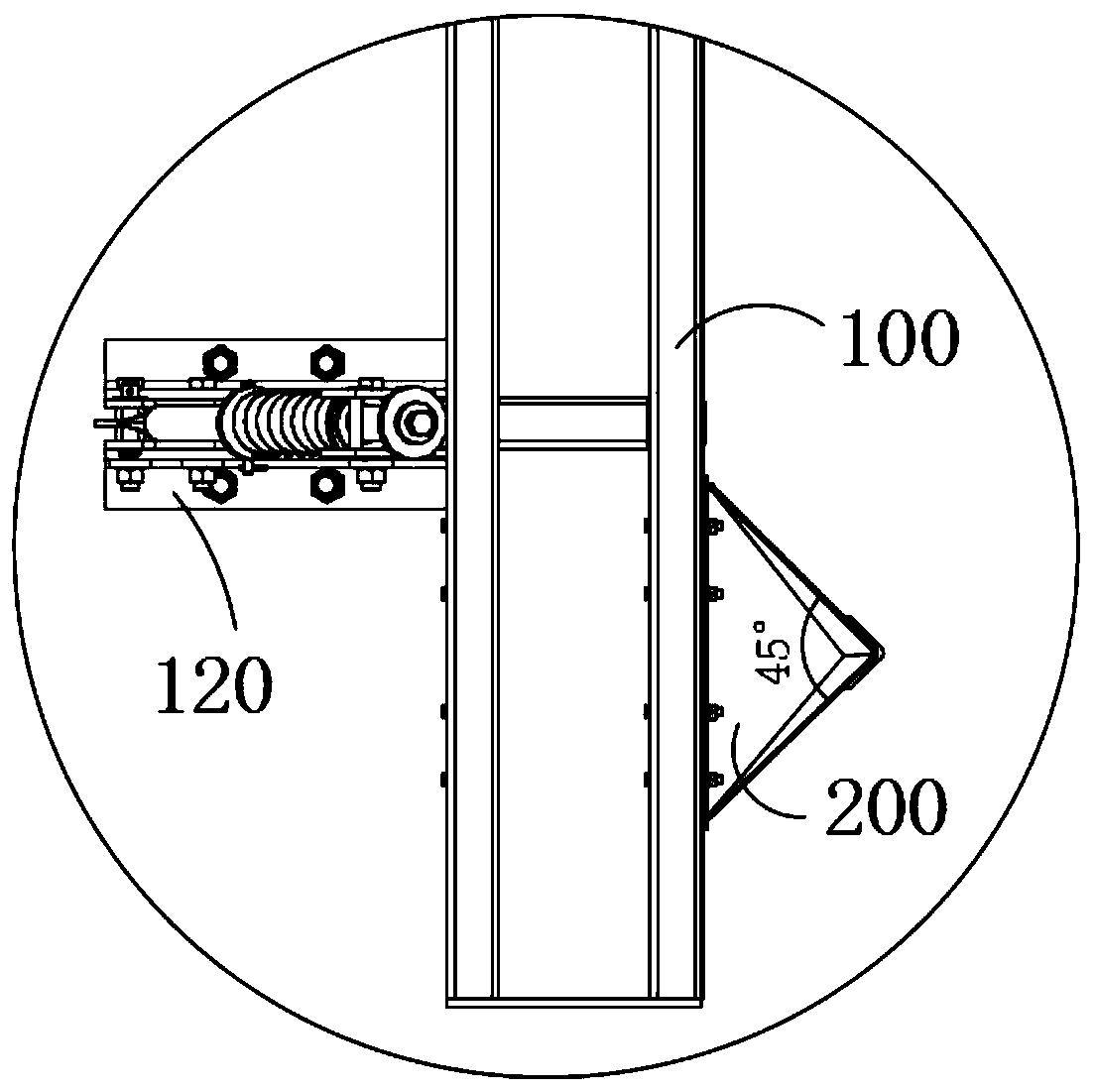 Earthing device for shaper and using method thereof