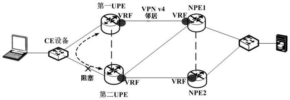 An application method of erps protocol on mpls network