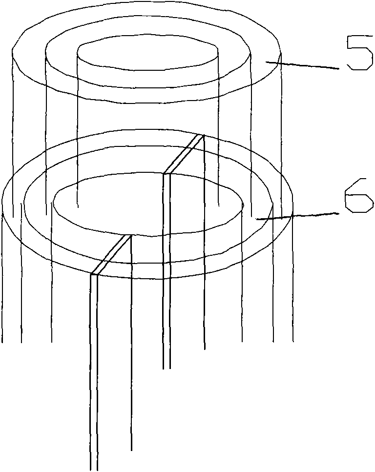 Air-assisted electro-coagulation algae water separation device and using method thereof